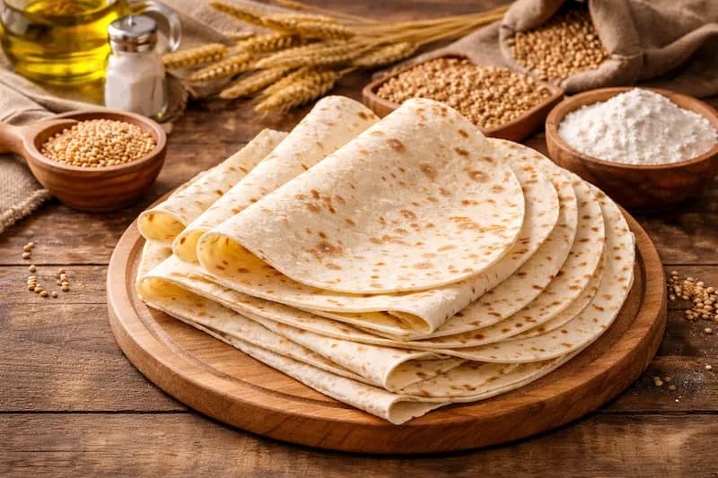 نان لواش (بسته ۱۰ عددی)